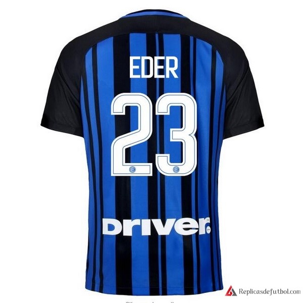 Camiseta Inter Primera equipación Eder 2017-2018
